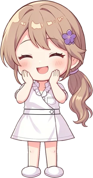 ミニキャラのキャラの見本