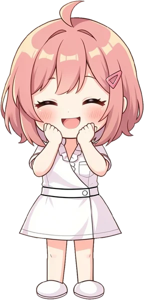 ミニキャラのキャラの見本