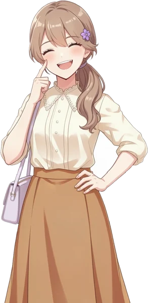 私服のキャラの見本