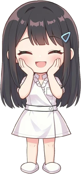 ミニキャラのキャラの見本